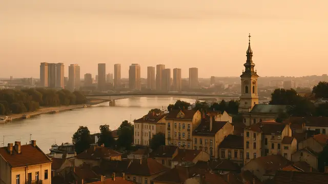 Old Town vs New Belgrade