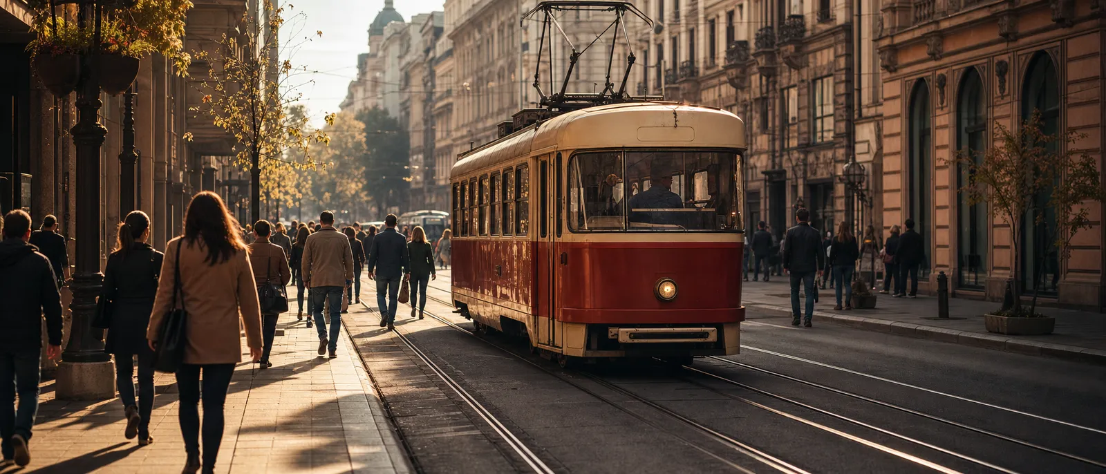 Getting around Belgrade by tram, bus and on foot