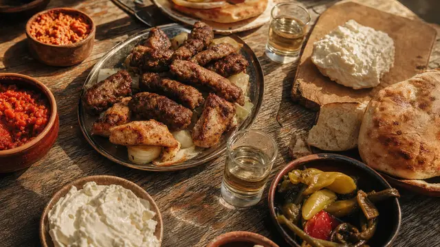 Serbian food