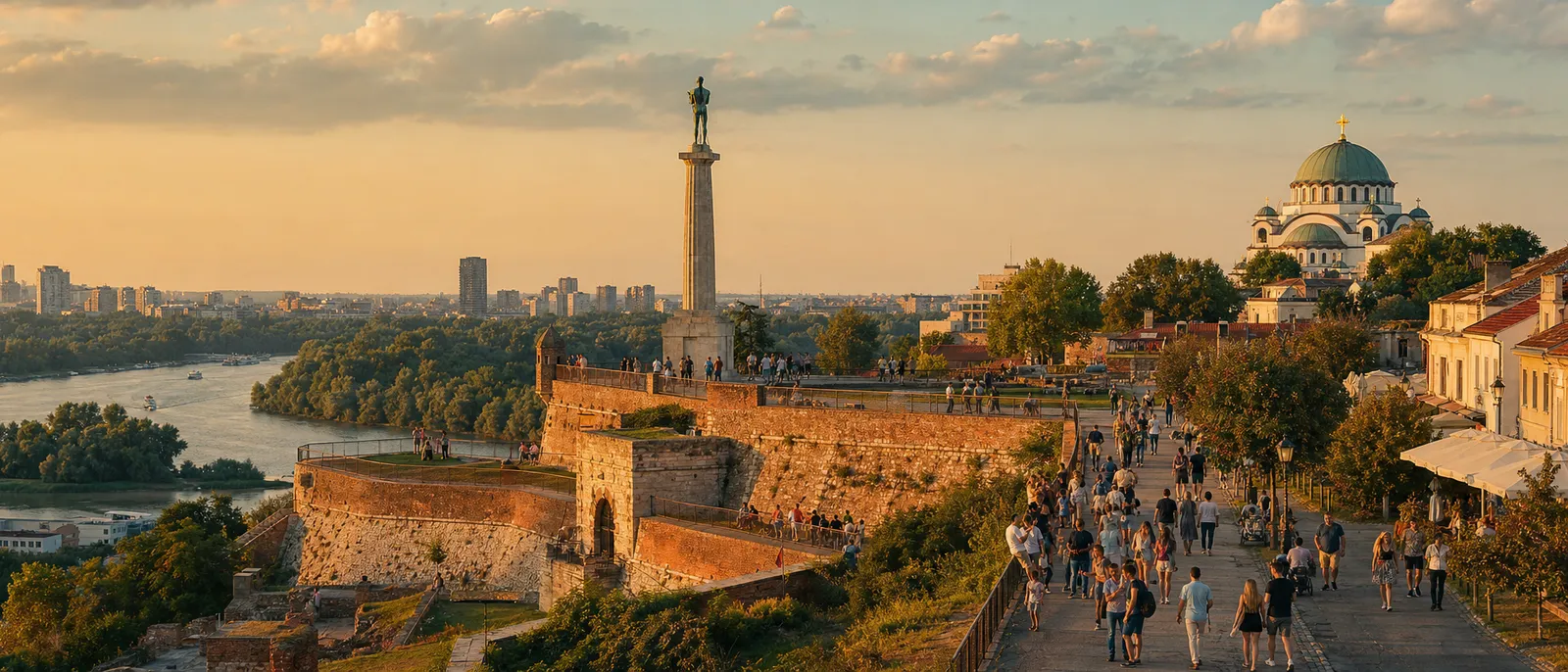 Belgrade's must-see sights gathered in one view